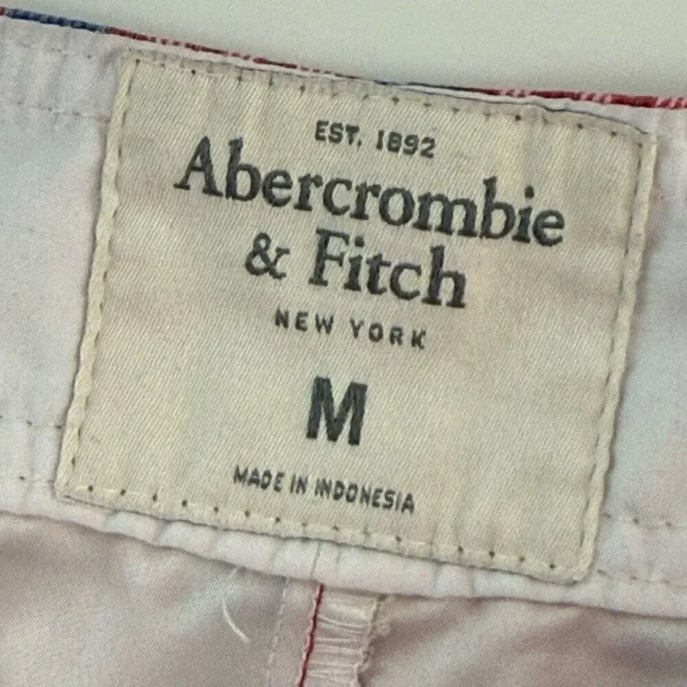 Abercrombie & Fitch Vintage Plaid Swim Trunks - Men’s US MD